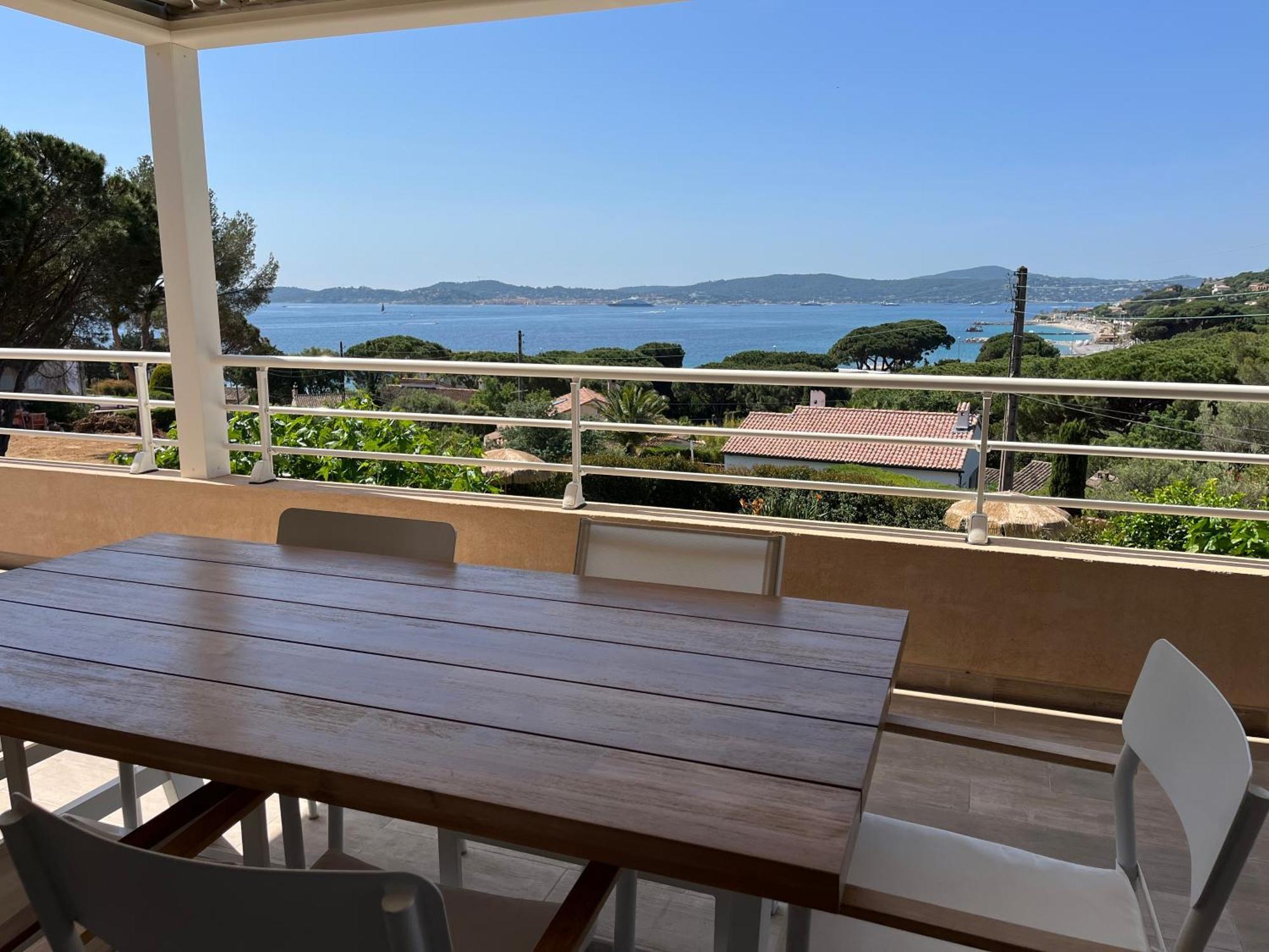 La Bastide Du Soleil Lägenhet Sainte-Maxime Rum bild